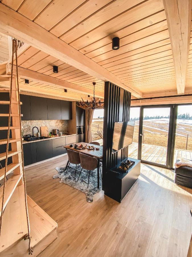 Osada Janosika Jacuzzi Drewniany Domek Na Odludziu Klikuszowa المظهر الخارجي الصورة