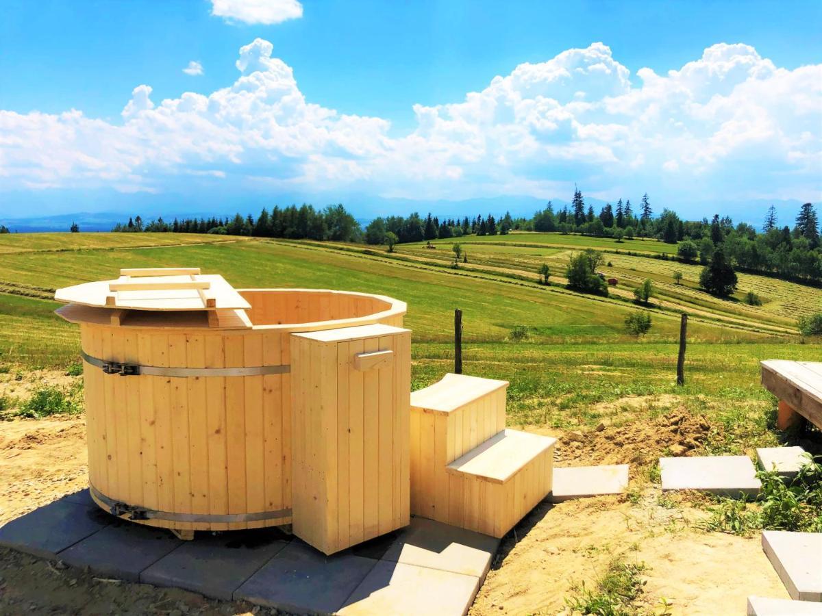 Osada Janosika Jacuzzi Drewniany Domek Na Odludziu Klikuszowa المظهر الخارجي الصورة